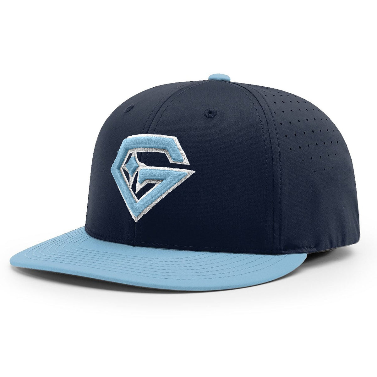 Gem Gloves PTS30 Hat - Navy/Carolina – Product View | Smash It Sports | pro