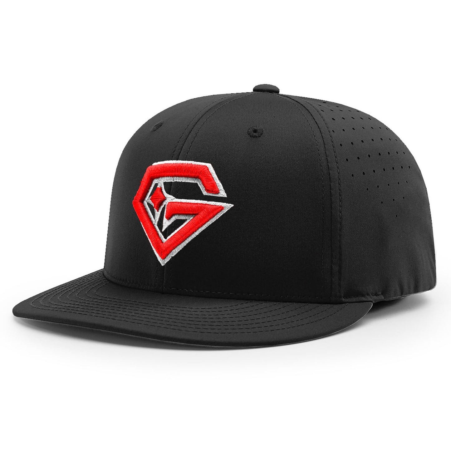 Gem Gloves PTS30 Hat - Black/Red/White – Product View | Smash It Sports | pro