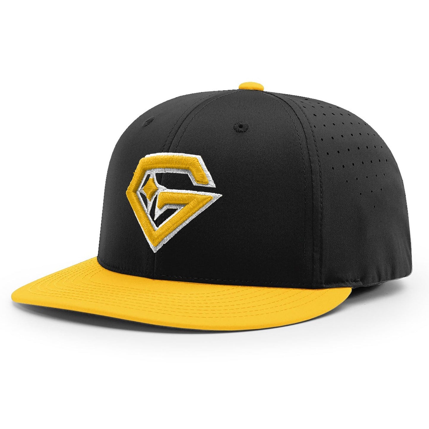 Gem Gloves PTS30 Hat - Black/Yellow – Product View | Smash It Sports | pro
