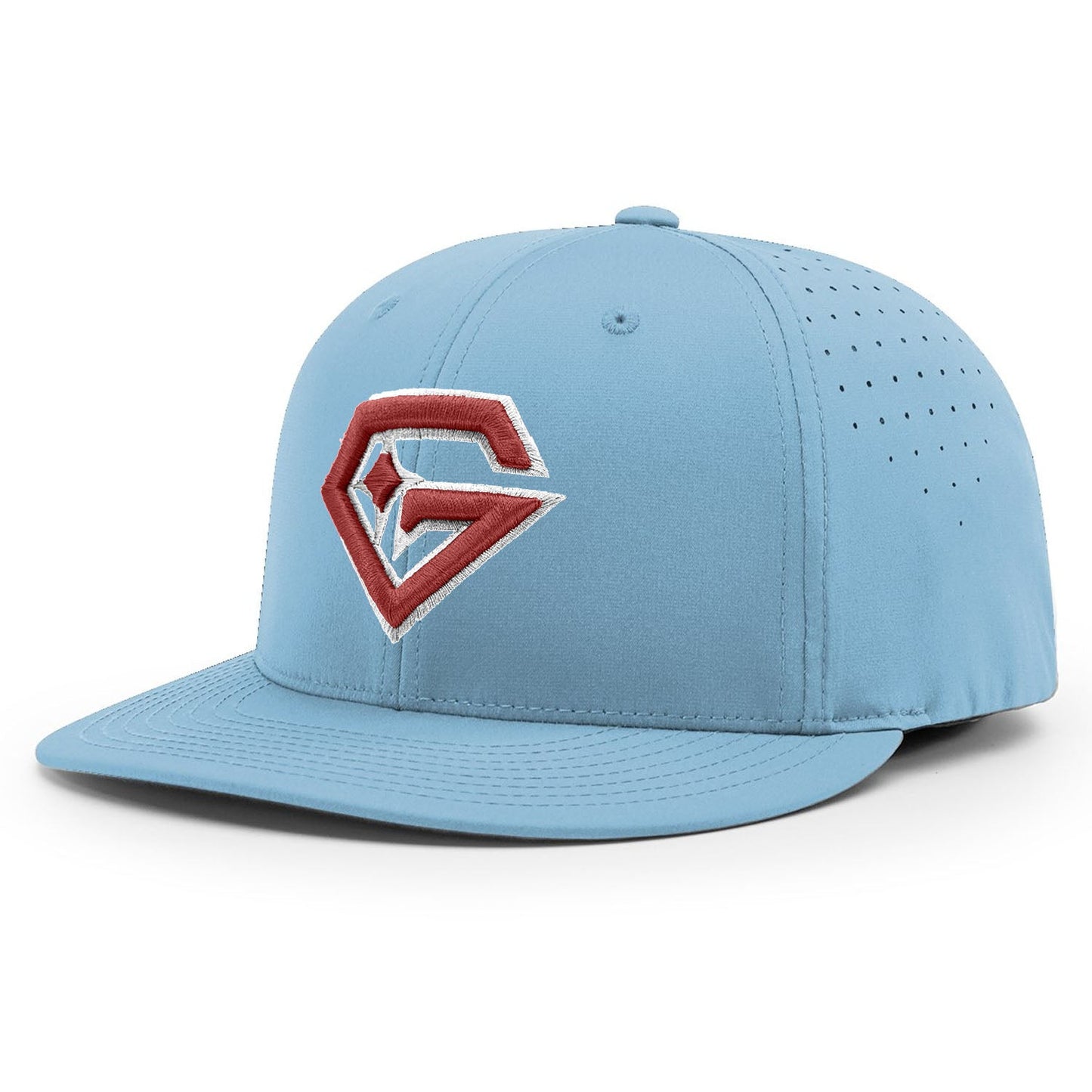 Gem Gloves PTS30 Hat - Carolina/Maroon – Product View | Smash It Sports | pro