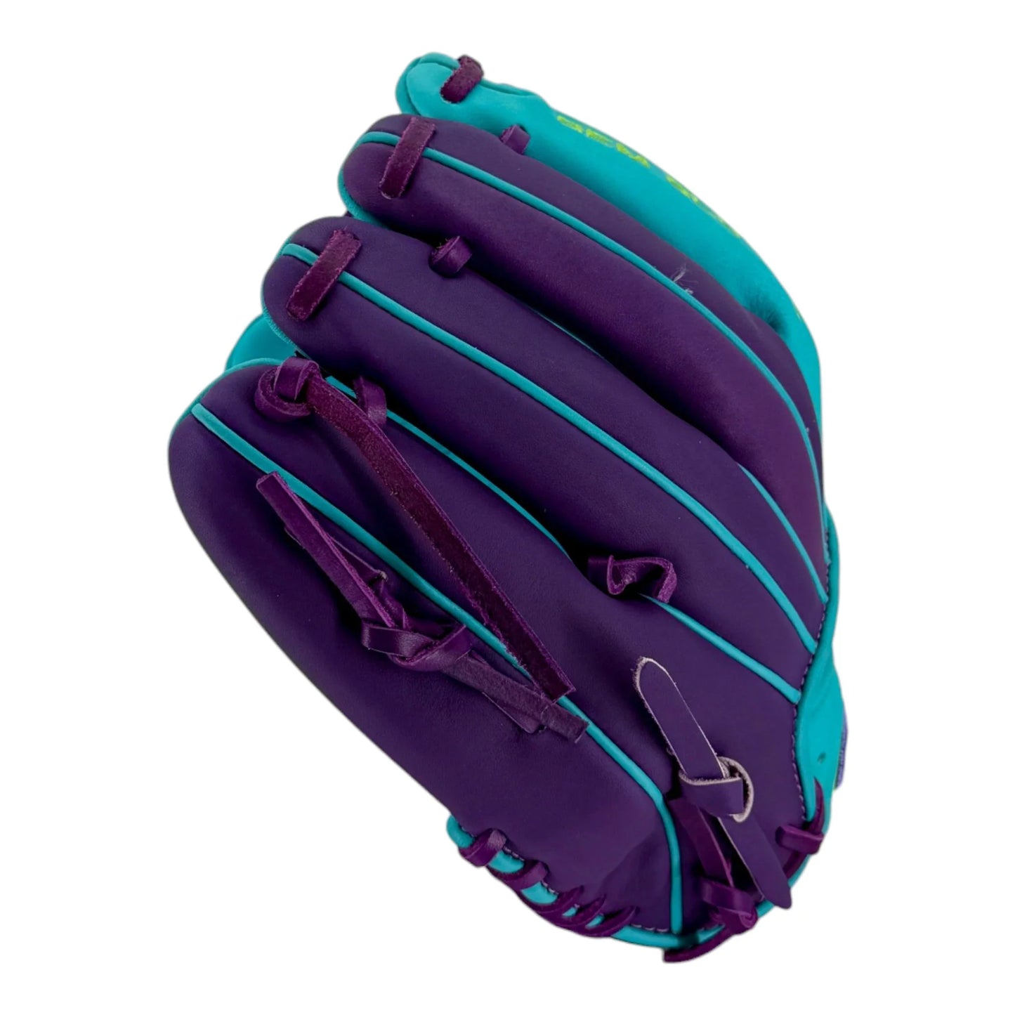 Gem Gloves Baseball Fielding Glove - GEM129 Electric Venom – Product View | Smash It Sports | leather, kip, pro