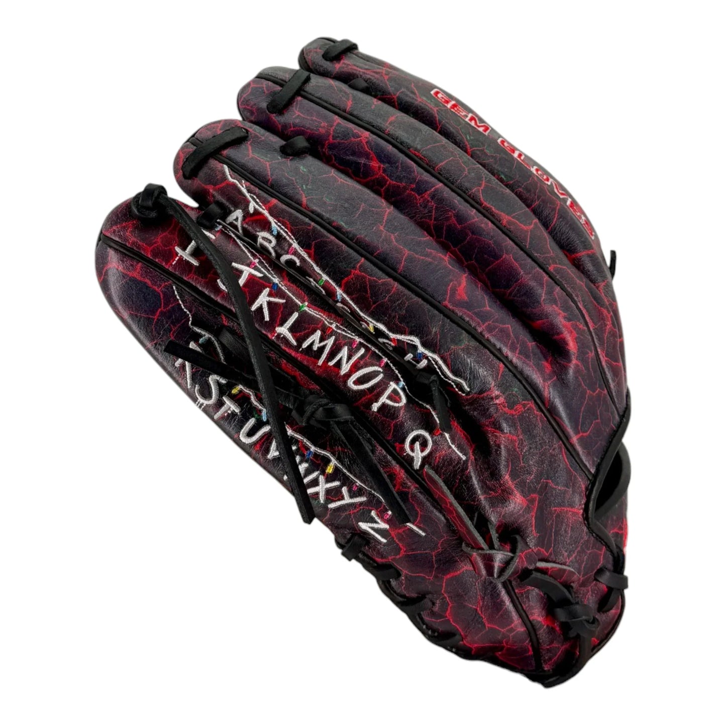 Gem Gloves Softball Fielding Glove - GEM104 Shadow Realm – Product View | Smash It Sports | leather, kip, pro