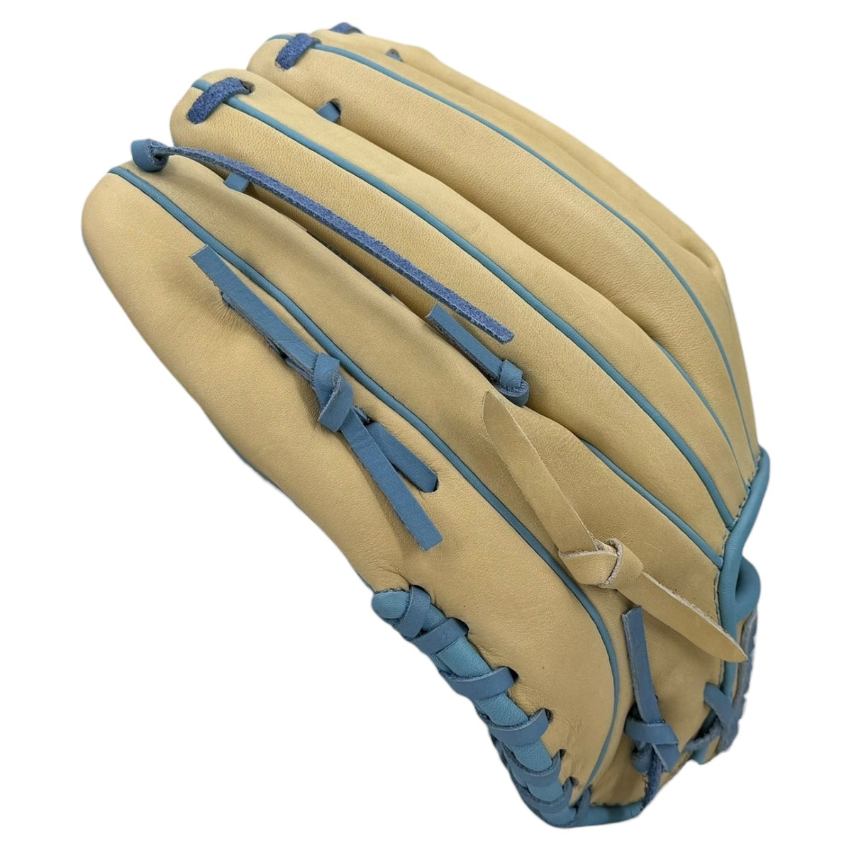Gem Gloves Game-Ready Softball Fielding Glove - GEM091 Sandy Shore – Product View | Smash It Sports | leather, steerhide, pro
