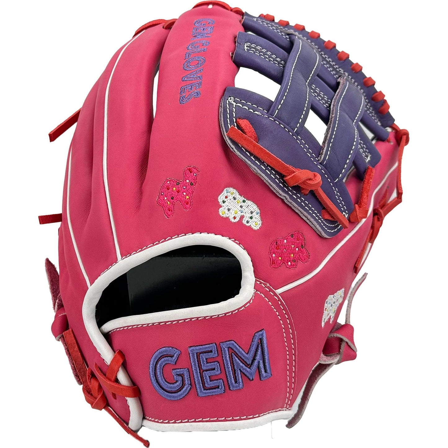 Gem Gloves Baseball Fielding Glove - GEM053 Frosted Animals - Smash It Sports