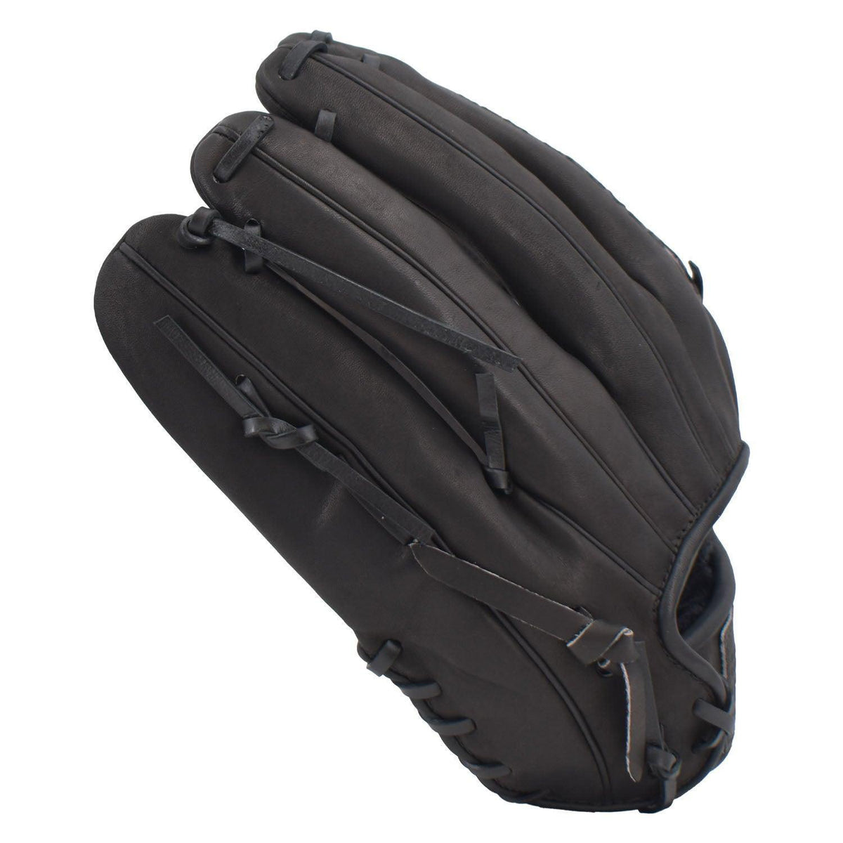 Gem Gloves Softball Fielding Glove - GEM013 Blackout – Product View | Smash It Sports | leather, kip, pro