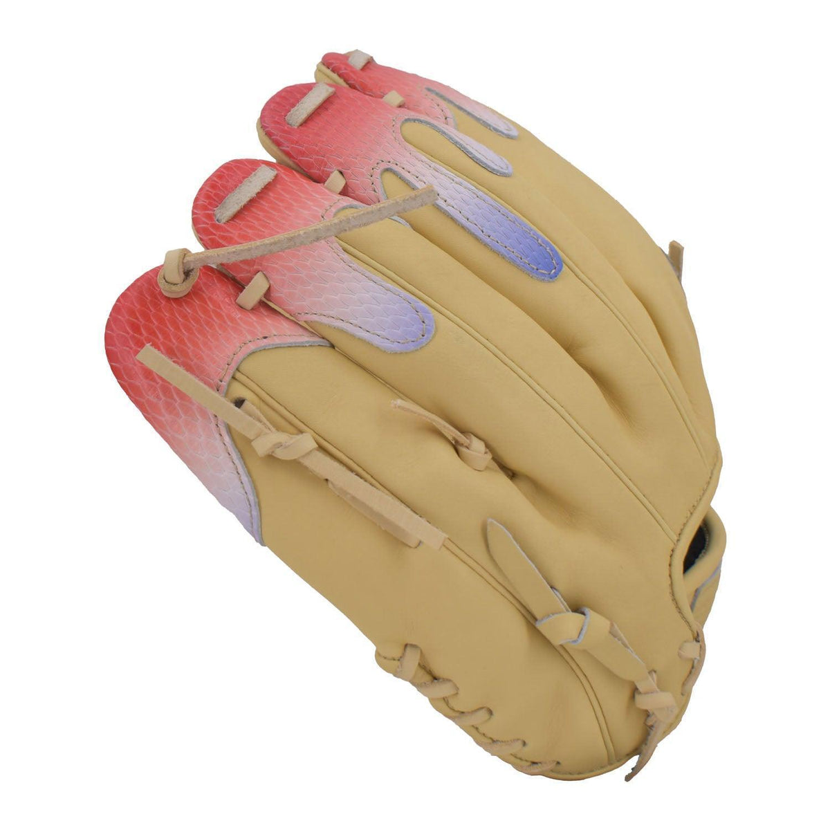 Gem Gloves Softball Fielding Glove - GEM017 USA Drip – Product View | Smash It Sports | leather, kip, pro
