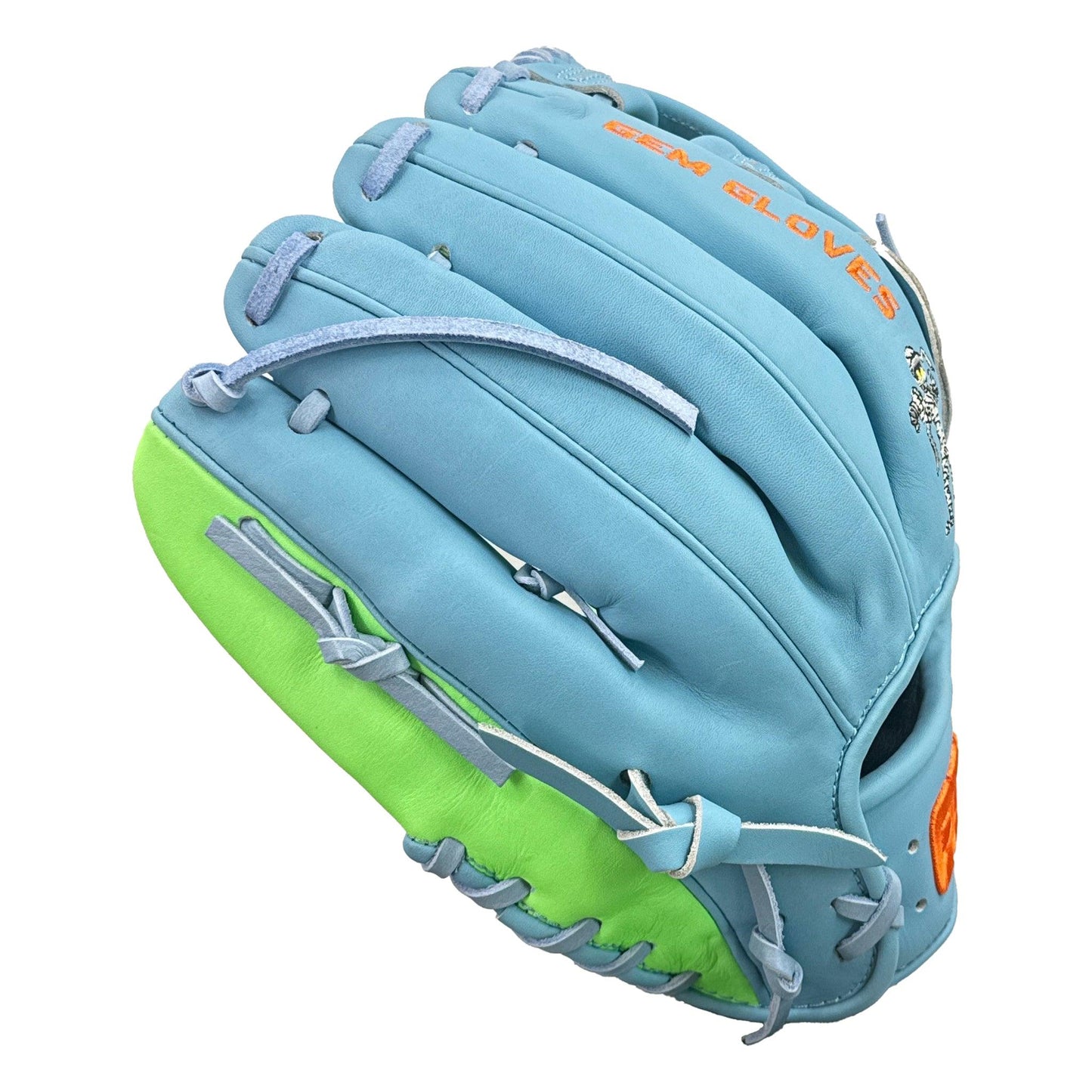 Gem Gloves Softball Fielding Glove - GEM047 Zoinks – Product View | Smash It Sports | leather, kip, pro