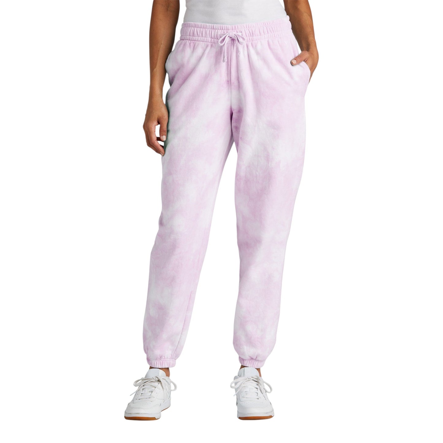 Women's Cloud Tie-Dye Premium Sweatpant - Flower Fusion