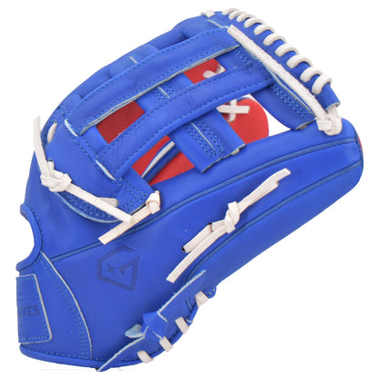 Gem Gloves Softball Fielding Glove - GEM002 (Royal/Red/White)