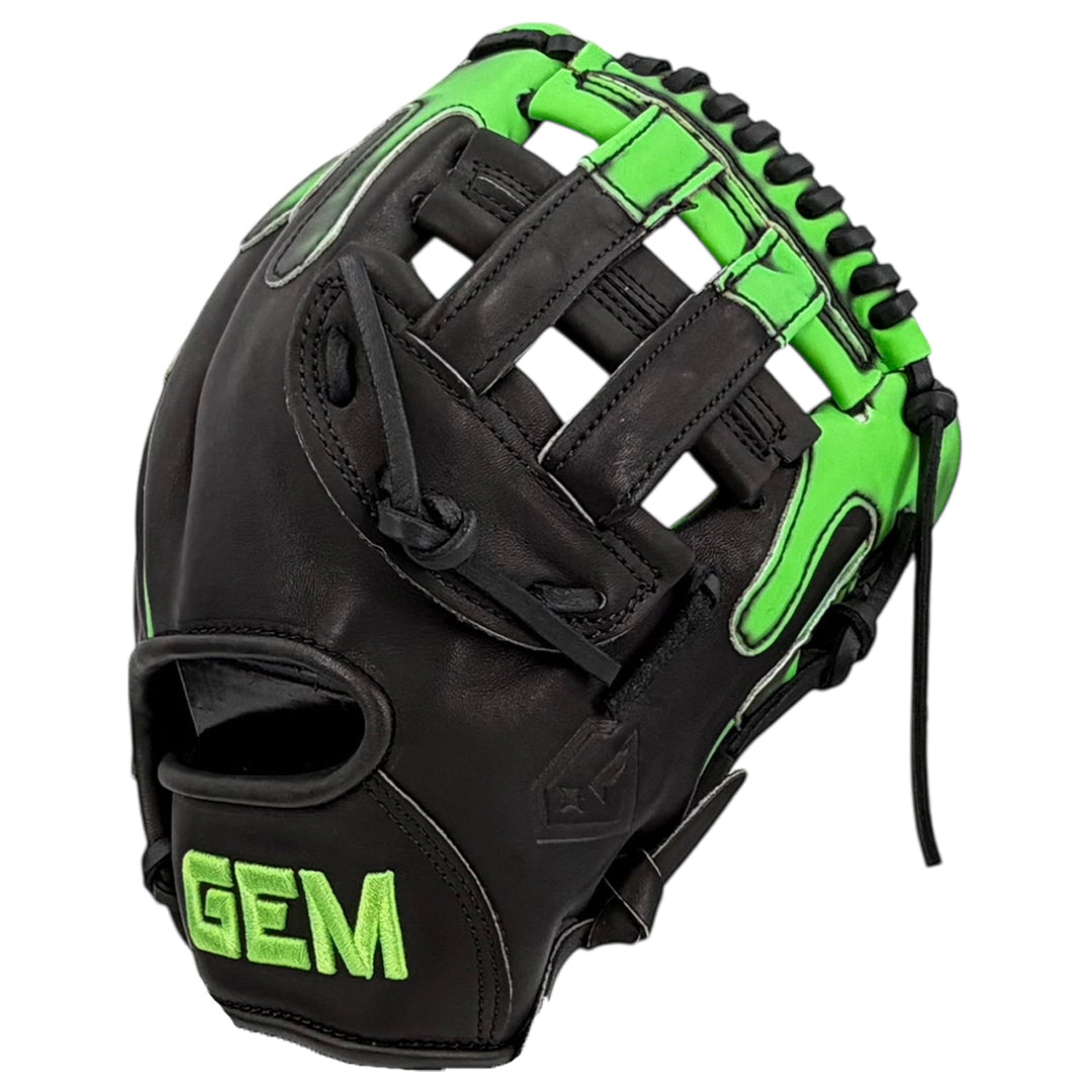 Gem Gloves Baseball Fielding Glove - GEM081 Shadow Slime