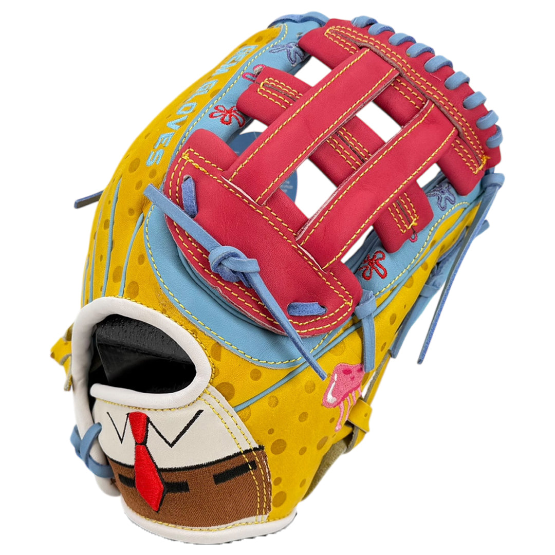 Gem Gloves Baseball Fielding Glove - GEM082 Fry Cook – Product View | Smash It Sports | leather, kip, pro