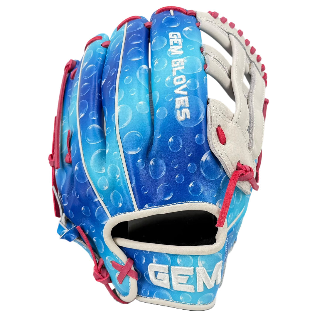 Gem Gloves Softball Fielding Glove - GEM089 - Tuna Bubbles