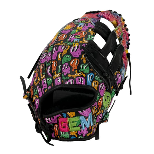 Gem Gloves Softball Fielding Glove - GEM106 Smiley Drip