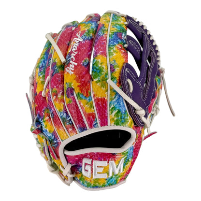 Anarchy x Gem Gloves Softball Fielding Glove - GEM131 Prism Burst