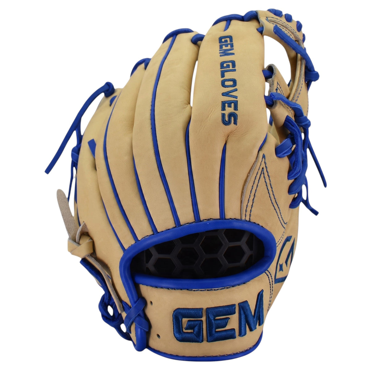 Gem Gloves Flawless Collection Japanese Kip Leather Baseball Fielding Glove - GEM187 Royal Flush