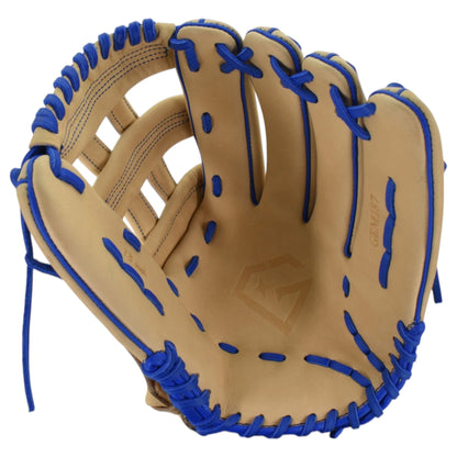 Gem Gloves Flawless Collection Japanese Kip Leather Softball Fielding Glove - GEM187 Royal Flush