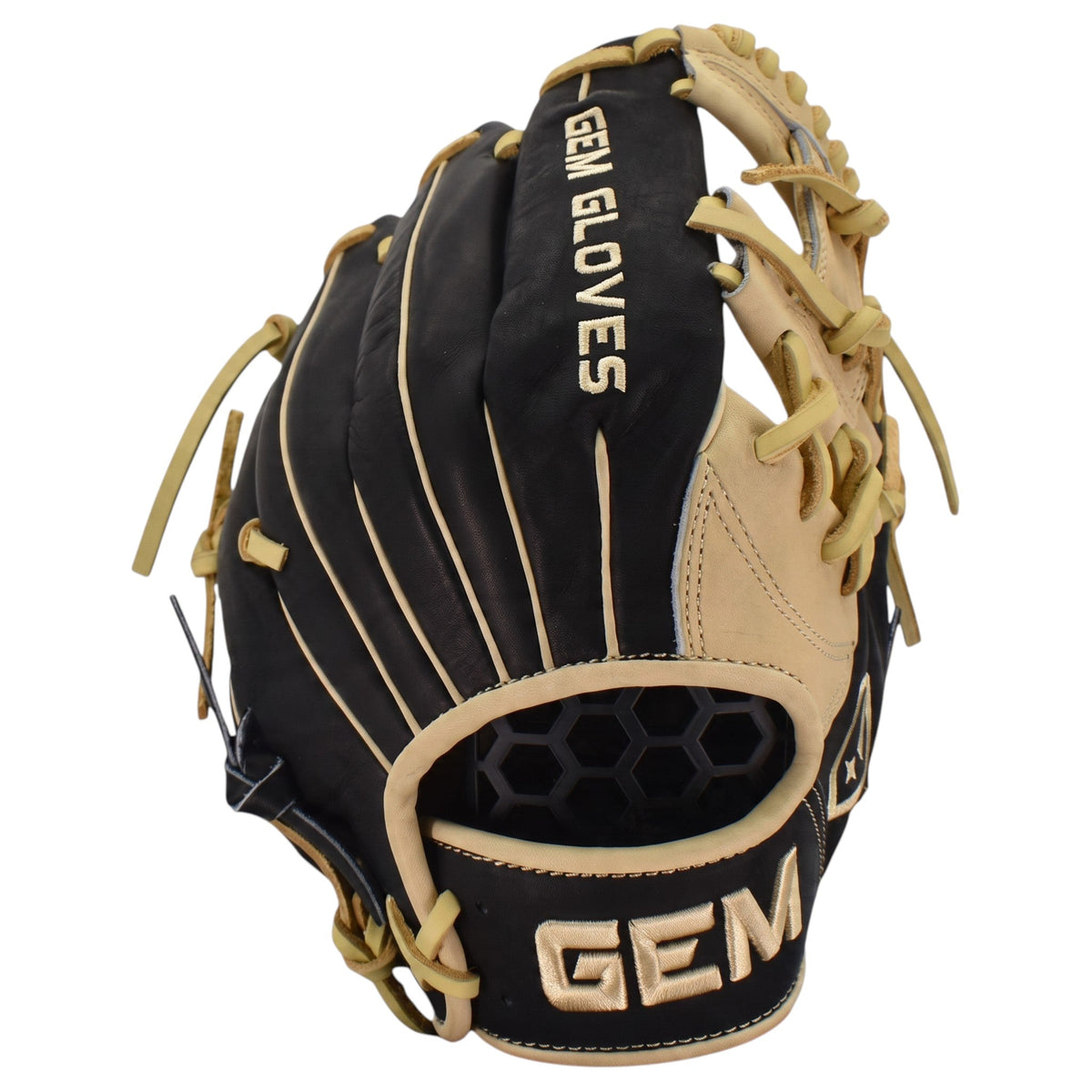 Gem Gloves Flawless Collection Japanese Kip Leather Baseball Fielding Glove - GEM188 Black Label