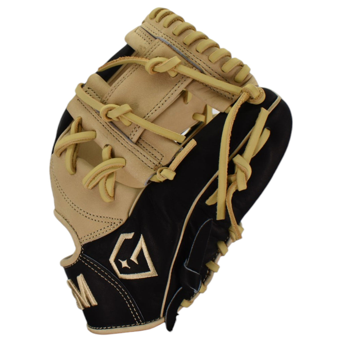 Gem Gloves Flawless Collection Japanese Kip Leather Baseball Fielding Glove - GEM188 Black Label