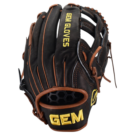 Gem Gloves Flawless Collection Japanese Kip Leather Softball Fielding Glove - GEM191 Outlaw