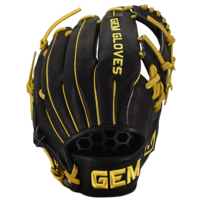 Gem Gloves Flawless Collection Japanese Kip Leather Baseball Fielding Glove - GEM196 Yellow Jacket