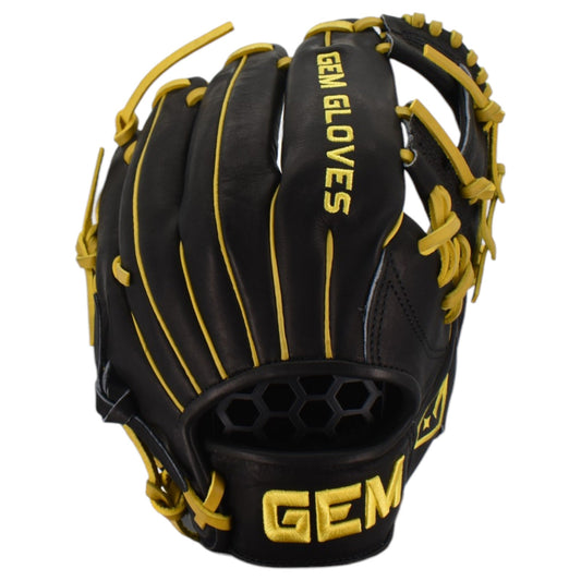 Gem Gloves Flawless Collection Japanese Kip Leather Baseball Fielding Glove - GEM196 Yellow Jacket