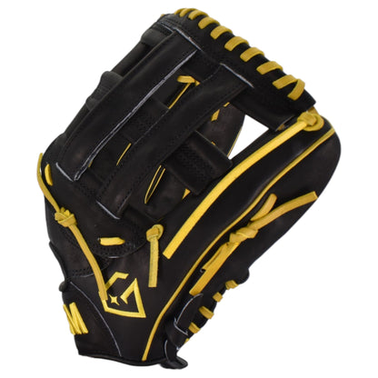 Gem Gloves Flawless Collection Japanese Kip Leather Softball Fielding Glove - GEM196 Yellow Jacket