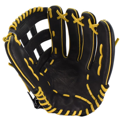 Gem Gloves Flawless Collection Japanese Kip Leather Softball Fielding Glove - GEM196 Yellow Jacket