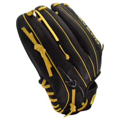 Gem Gloves Flawless Collection Japanese Kip Leather Softball Fielding Glove - GEM196 Yellow Jacket
