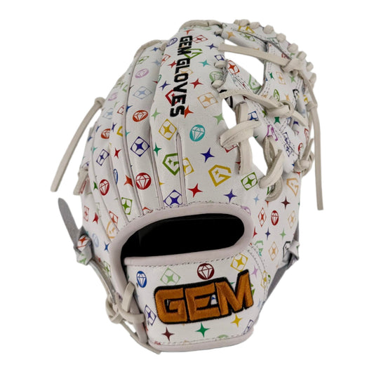Gem Gloves Baseball Fielding Glove - GEM107 Rainbow LUX