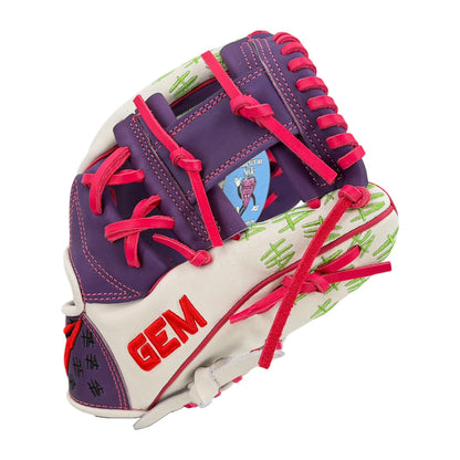 Gem Gloves Baseball Fielding Glove - GEM087 Joker 2.0 White