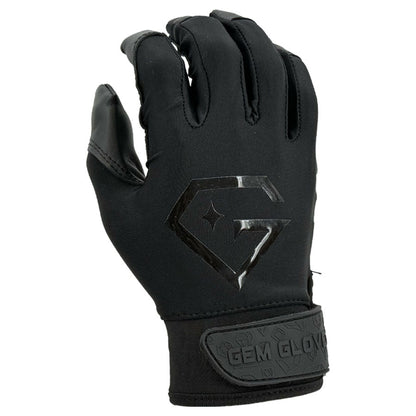 Gem Glove Opalite Batting Glove - Blackout