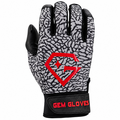 Gem Glove Opalite Batting Glove - Elephant