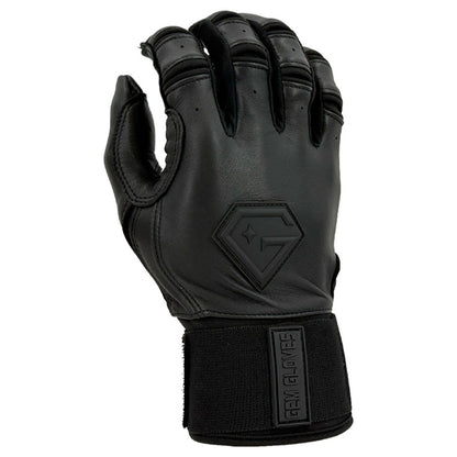 Gem Glove Prospector Long Cuff Batting Glove - Blackout