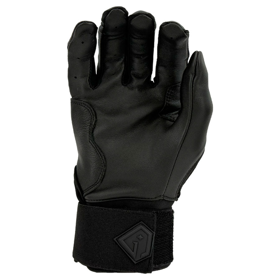 Gem Glove Prospector Long Cuff Batting Glove - Blackout