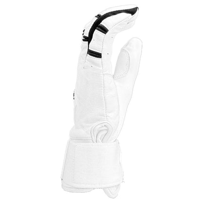 Gem Glove Prospector Long Cuff Batting Glove - White/Black