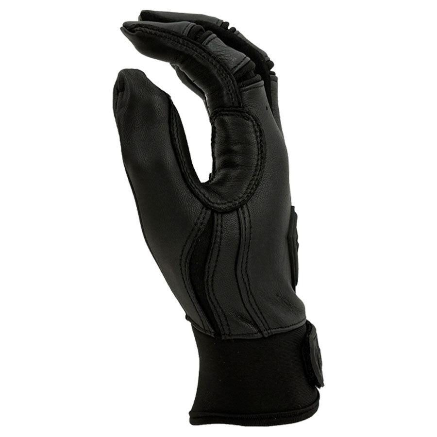 Gem Glove Prospector Short Cuff Batting Glove - Blackout