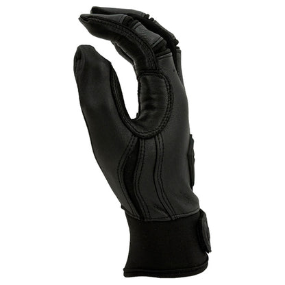 Gem Glove Prospector Short Cuff Batting Glove - Blackout