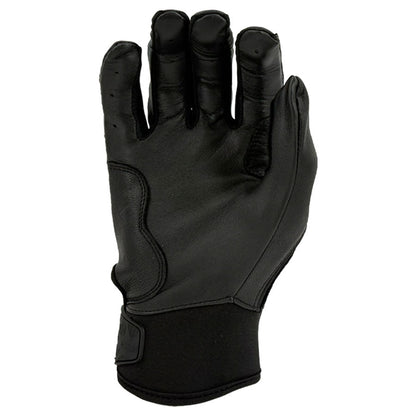 Gem Glove Prospector Short Cuff Batting Glove - Blackout