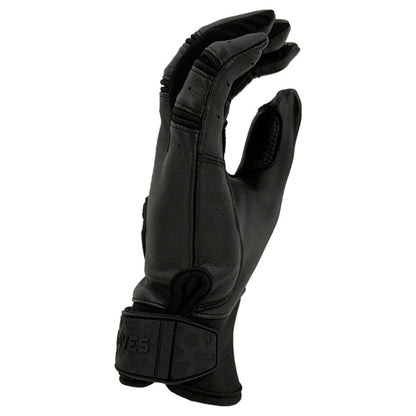 Gem Glove Prospector Short Cuff Batting Glove - Blackout