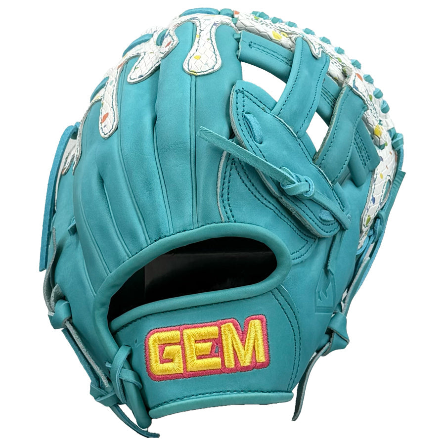 Gem Gloves Softball Fielding Glove - GEM076 The Roo – Product View | Smash It Sports | leather, kip, pro