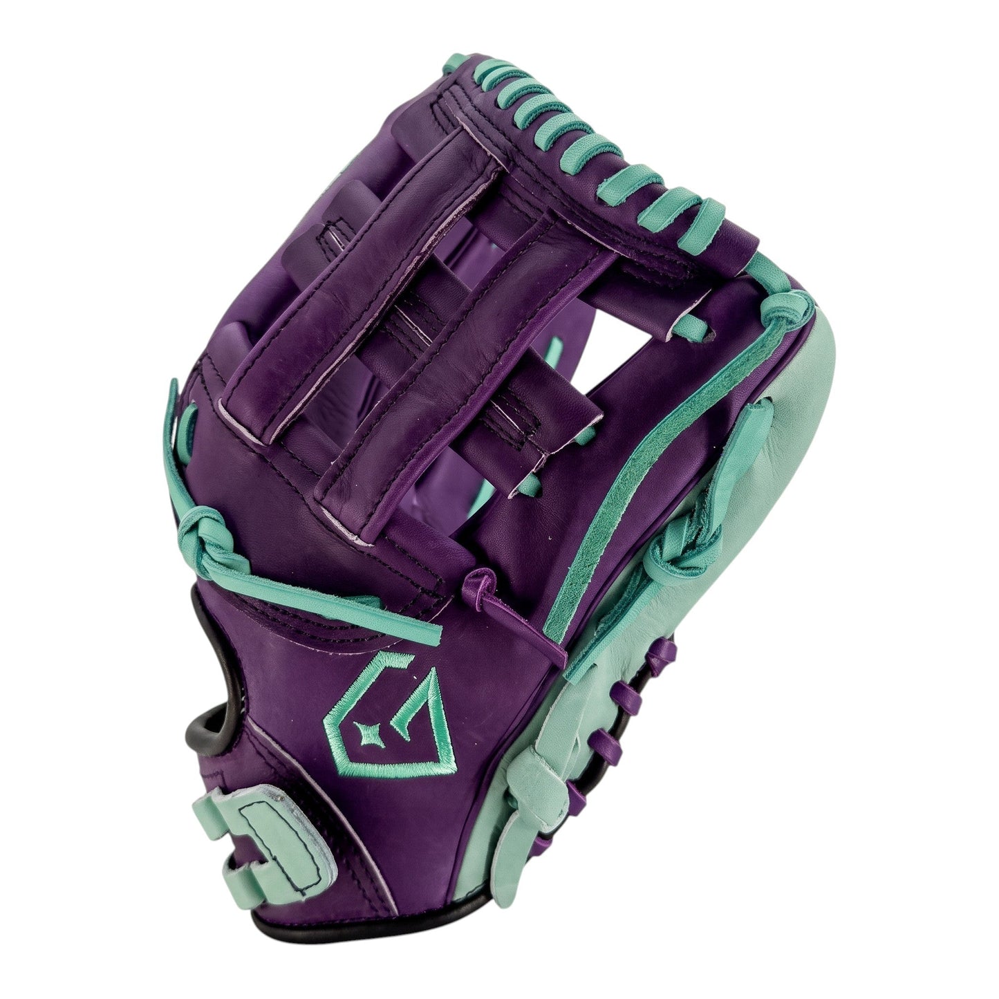 Gem Gloves Fastpitch Softball Fielding Glove - GEM174 Mystic Grape