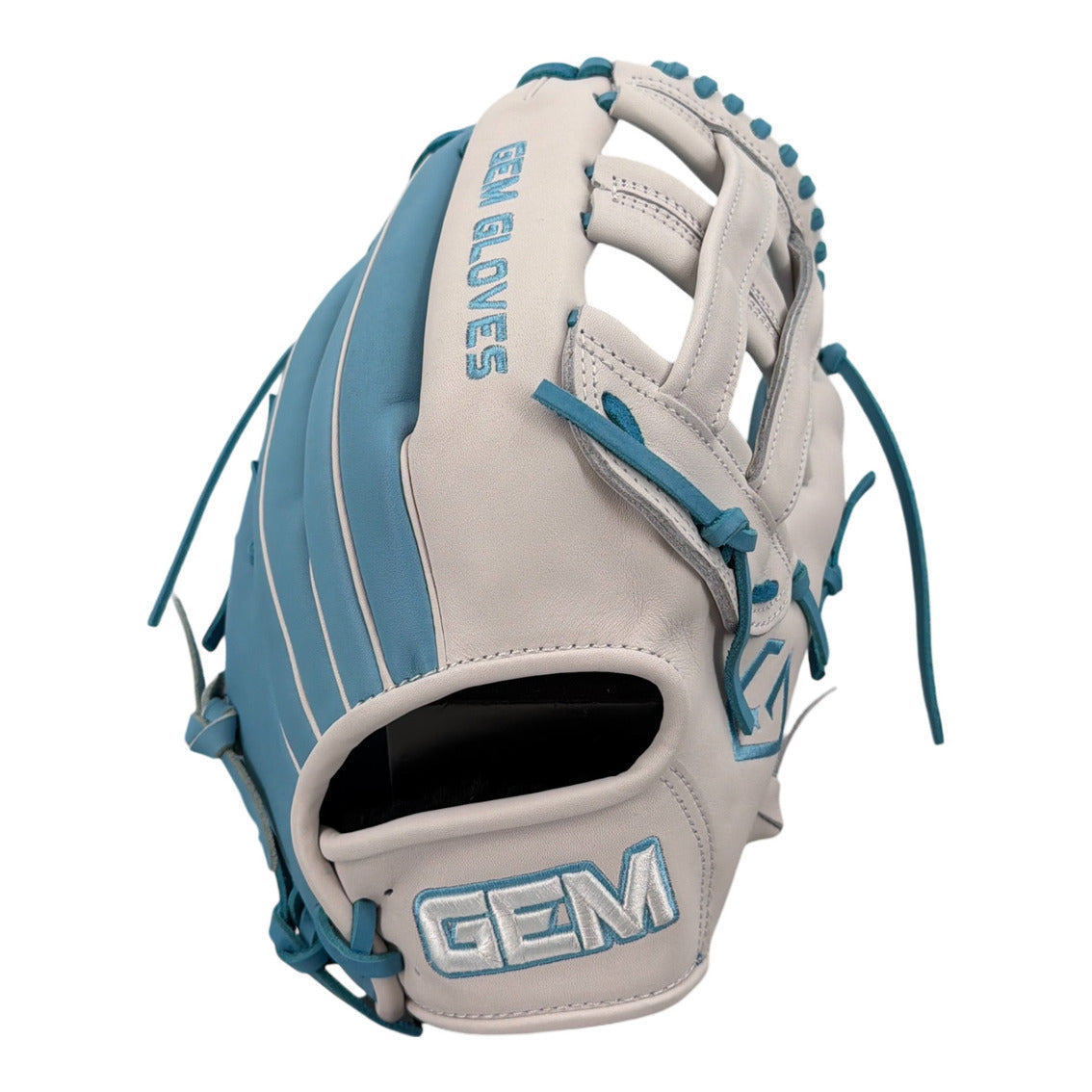 Gem Gloves Softball Fielding Glove - GEM112 Cloud Nine – Product View | Smash It Sports | leather, kip, pro