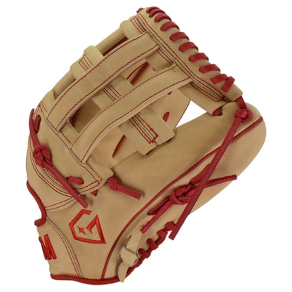 Gem Gloves Flawless Collection Japanese Kip Leather Softball Fielding Glove - GEM184 Redwood