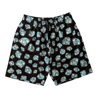 Gem Gloves Mesh Shorts - Diamonds