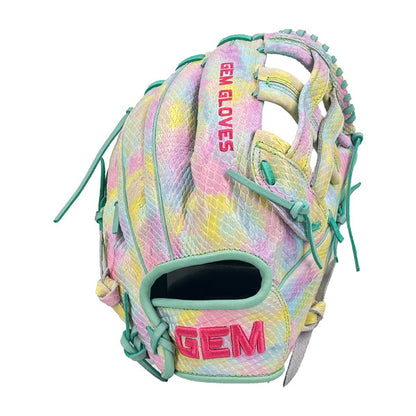 Gem Gloves Softball Fielding Glove - GEM072 Free Spirit – Product View | Smash It Sports | leather, kip, pro