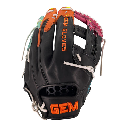 Gem Gloves Softball Fielding Glove - GEM155 Midnight Snack