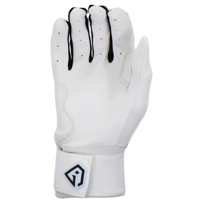 Gem Glove x Anarchy Prospector Long Cuff Batting Glove - White/Black