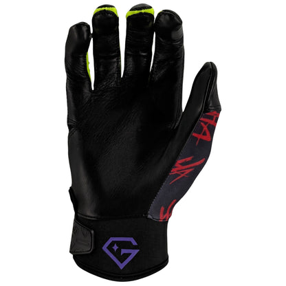 Gem Glove Opalite Batting Glove - Joker Black/Red