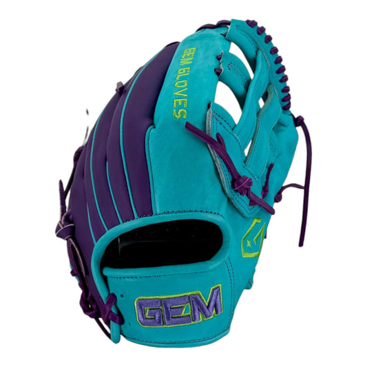 Gem Gloves Softball Fielding Glove - GEM129 Electric Venom