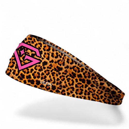 Junk x Gem Gloves Headband Big Bang Lite - Leopard Luxe